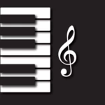 professional piano android application logo